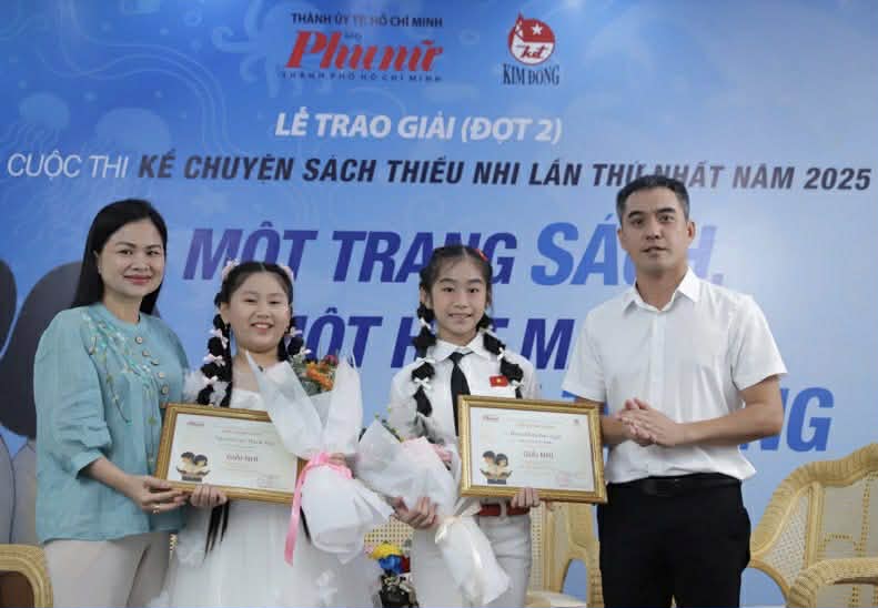 Cuộc thi Kể chuyện sách thiếu nhi lần 1 – 2025: Lan tỏa hạt mầm yêu thương  - Ảnh 3.