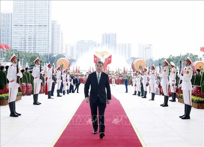 Tổng B&iacute; thư T&ocirc; L&acirc;m dự Đại hội Thi đua y&ecirc;u nước to&agrave;n quốc lần thứ XI - Ảnh 7.