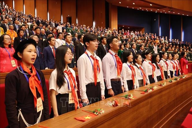 Tổng B&iacute; thư T&ocirc; L&acirc;m dự Đại hội Thi đua y&ecirc;u nước to&agrave;n quốc lần thứ XI - Ảnh 13.