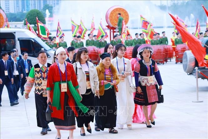 Tổng B&iacute; thư T&ocirc; L&acirc;m dự Đại hội Thi đua y&ecirc;u nước to&agrave;n quốc lần thứ XI - Ảnh 11.