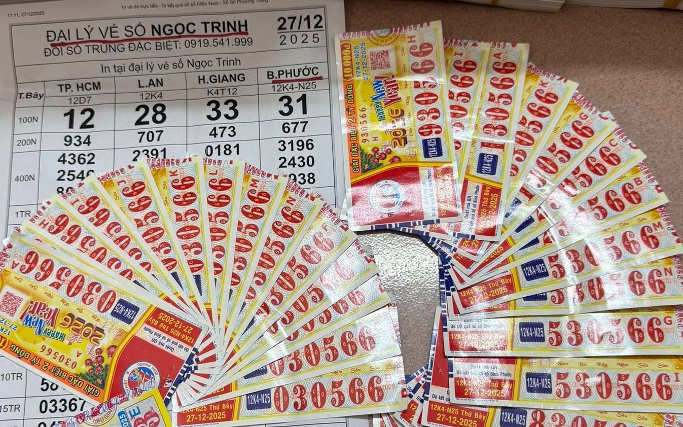 Người tr&uacute;ng độc đắc Xổ số miền Nam tại TPHCM , Cần Thơ , Đồng Th&aacute;p , Vĩnh Long - Ảnh 2.