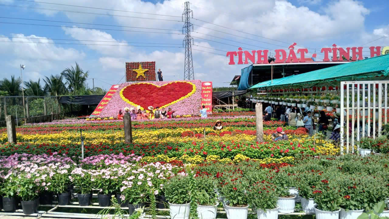 Kỷ lục Bản đồ Việt Nam từ 1 . 000 Giống hoa kiểng tại Festival Sa Đ&eacute;c lần 2 - Ảnh 10.