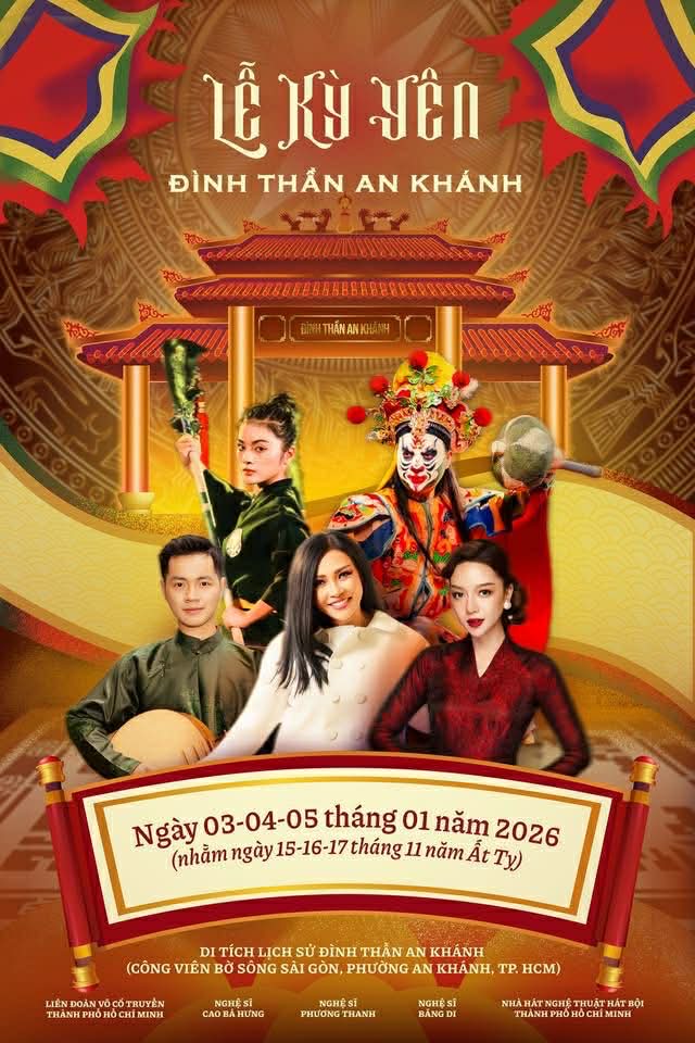 Phương Thanh, Cao B&aacute; Hưng, Băng Di hội ngộ tại Đại lễ Kỳ y&ecirc;n đ&igrave;nh thần An Kh&aacute;nh - Ảnh 1.