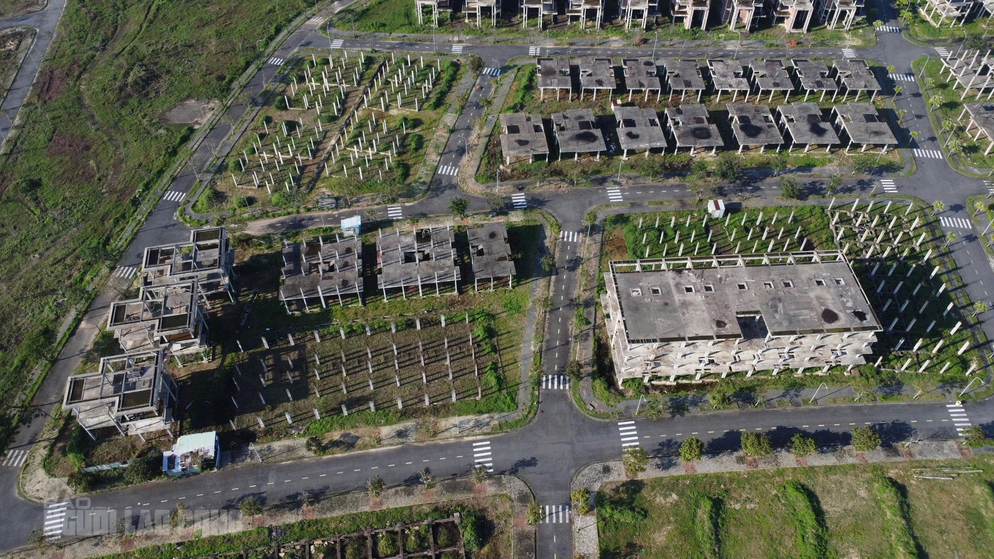 Cảnh hoang h&oacute;a tại khu đ&ocirc; thị Golden Hills City Đ&agrave; Nẵng sau 2 lần Thanh tra - Ảnh 1.