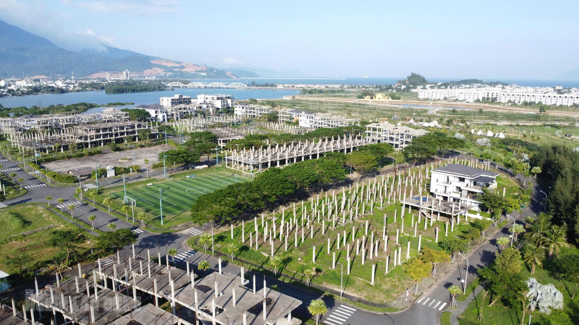 Cảnh hoang h&oacute;a tại khu đ&ocirc; thị Golden Hills City Đ&agrave; Nẵng sau 2 lần Thanh tra - Ảnh 2.