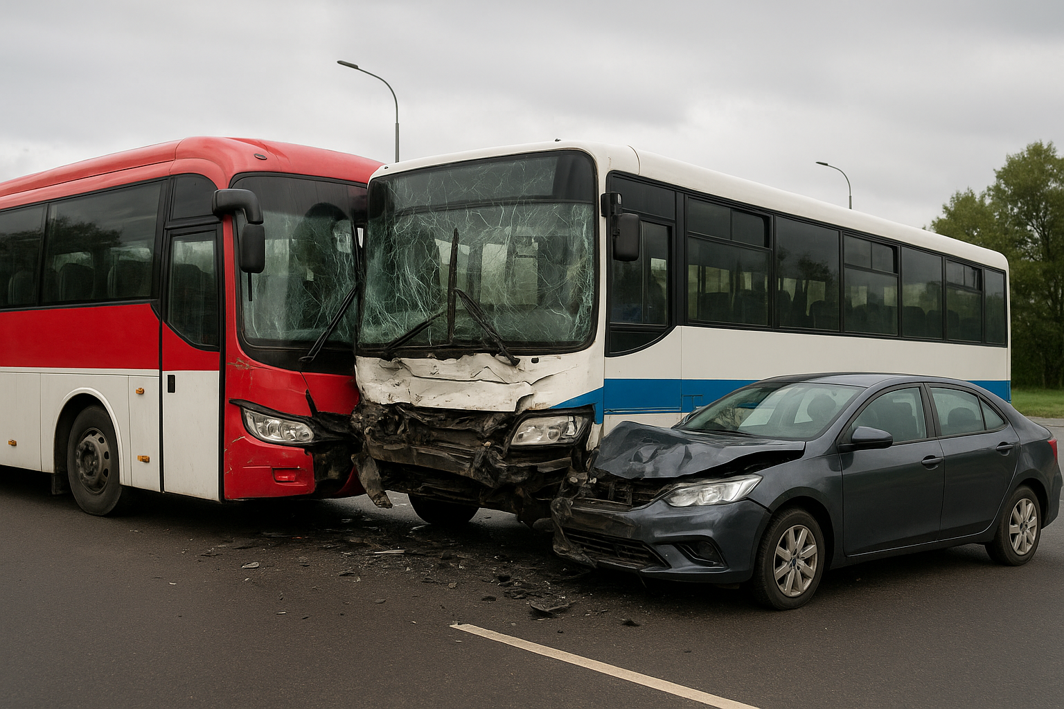 Tài xế Campuchia lãnh án phạt tiền sau khi gây tai nạn ở TPHCM - Ảnh 1.
