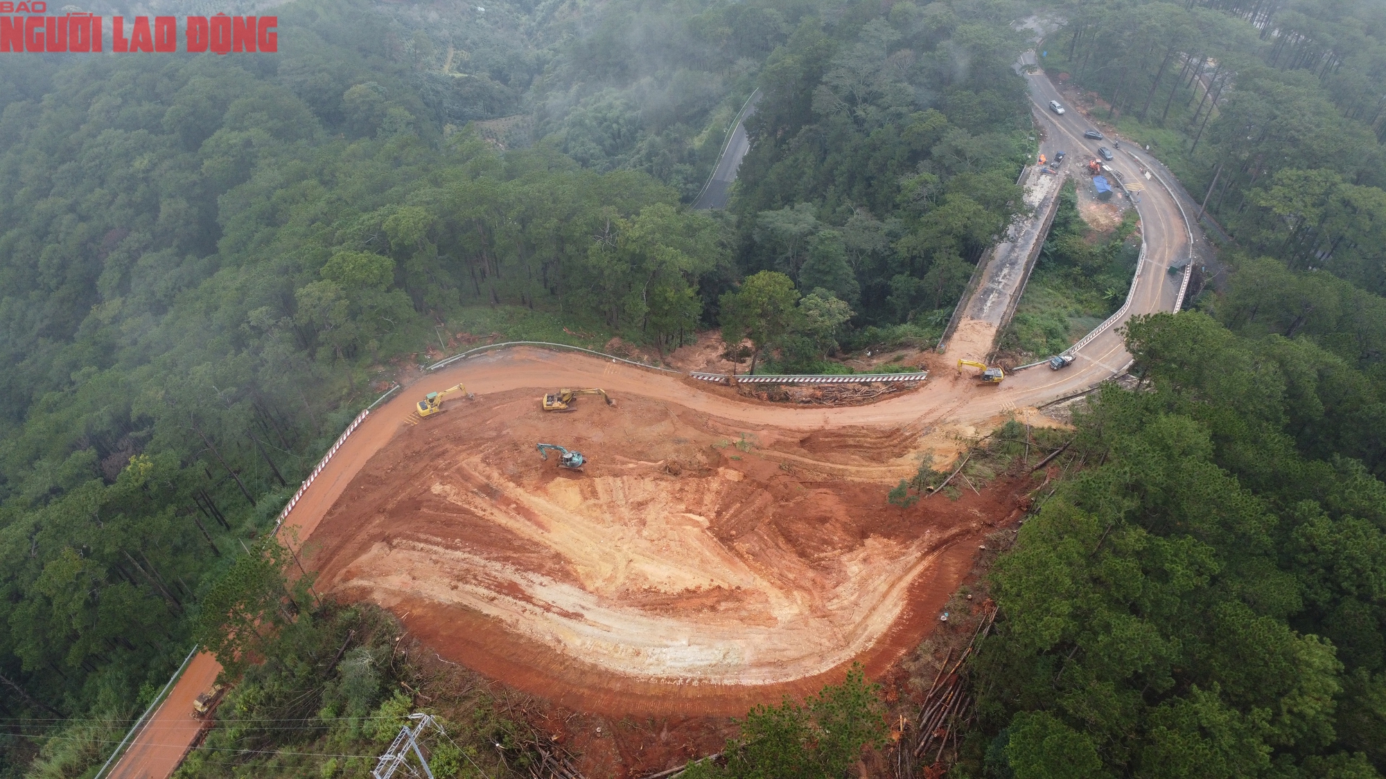 Hiện trạng đèo D'ran nối Lâm Đồng - Khánh Hòa sau gần 1 tháng sửa chữa - Ảnh 2.