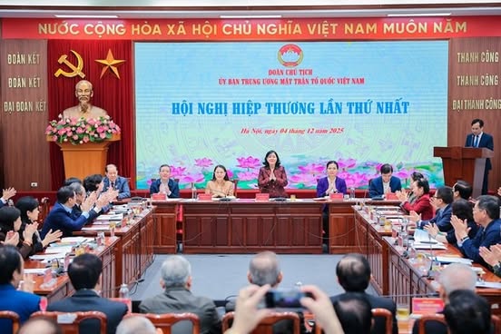 Hội nghị hiệp thương thảo luận cơ cấu, thành phần, số lượng giới thiệu ứng cử đại biểu Quốc hội - Ảnh 1.
