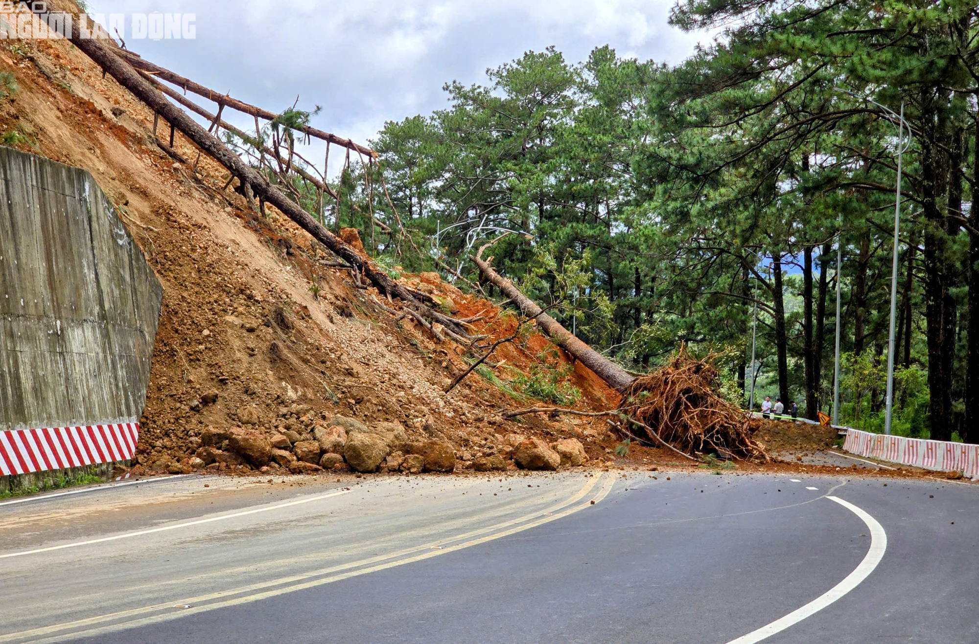 Sau Mimosa, đến lượt đèo Prenn tạm đóng vì sạt lở - Ảnh 3.