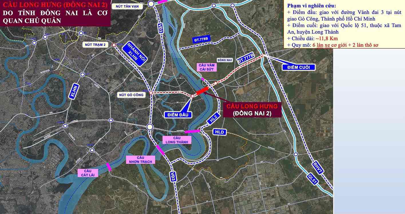 Chấp thuận nhà đầu tư dự án cầu Đồng Nai 2 kết nối TPHCM và Đồng Nai - Ảnh 1. Chấp thuận nhà đầu tư dự án cầu Đồng Nai 2 kết nối TPHCM và Đồng Nai - Ảnh 1.