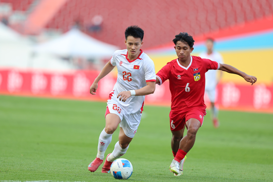 U22 Việt Nam thi đấu thiếu thuyết phục - Ảnh 1.