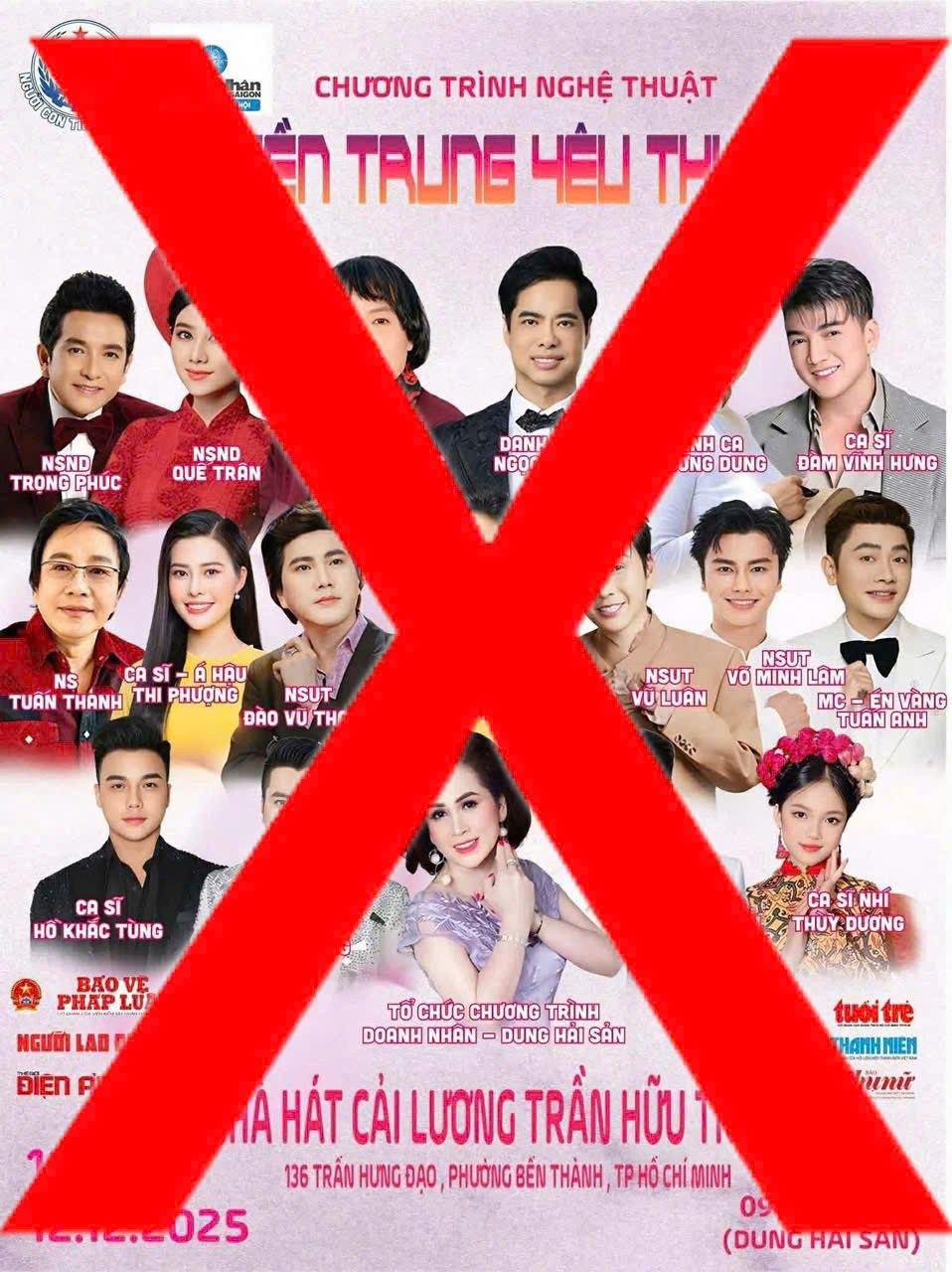 Ban tổ chức chương trình “Miền Trung yêu thương” xin lỗi Báo Người Lao Động - Ảnh 1.