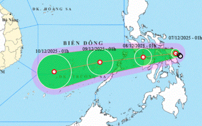 Áp thấp nhiệt đới giật cấp 8 vào biển Đông ngày 8 - 12: Cảnh báo và diễn biến - Ảnh 2. Áp thấp nhiệt đới giật cấp 8 vào biển Đông ngày 8 - 12: Cảnh báo và diễn biến - Ảnh 2.