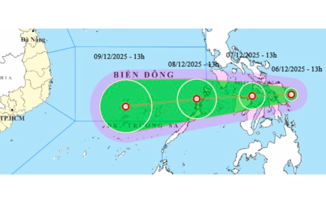 Áp thấp nhiệt đới giật cấp 8 sắp vào biển Đông và ảnh hưởng đến các tỉnh ven biển - Ảnh 2.