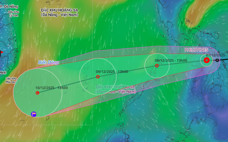 Áp thấp nhiệt đới vào Biển Đông hôm nay 8 - 12 , Cường độ cấp 6 , giật cấp 8 - Ảnh 2. Áp thấp nhiệt đới vào Biển Đông hôm nay 8 - 12 , Cường độ cấp 6 , giật cấp 8 - Ảnh 2.