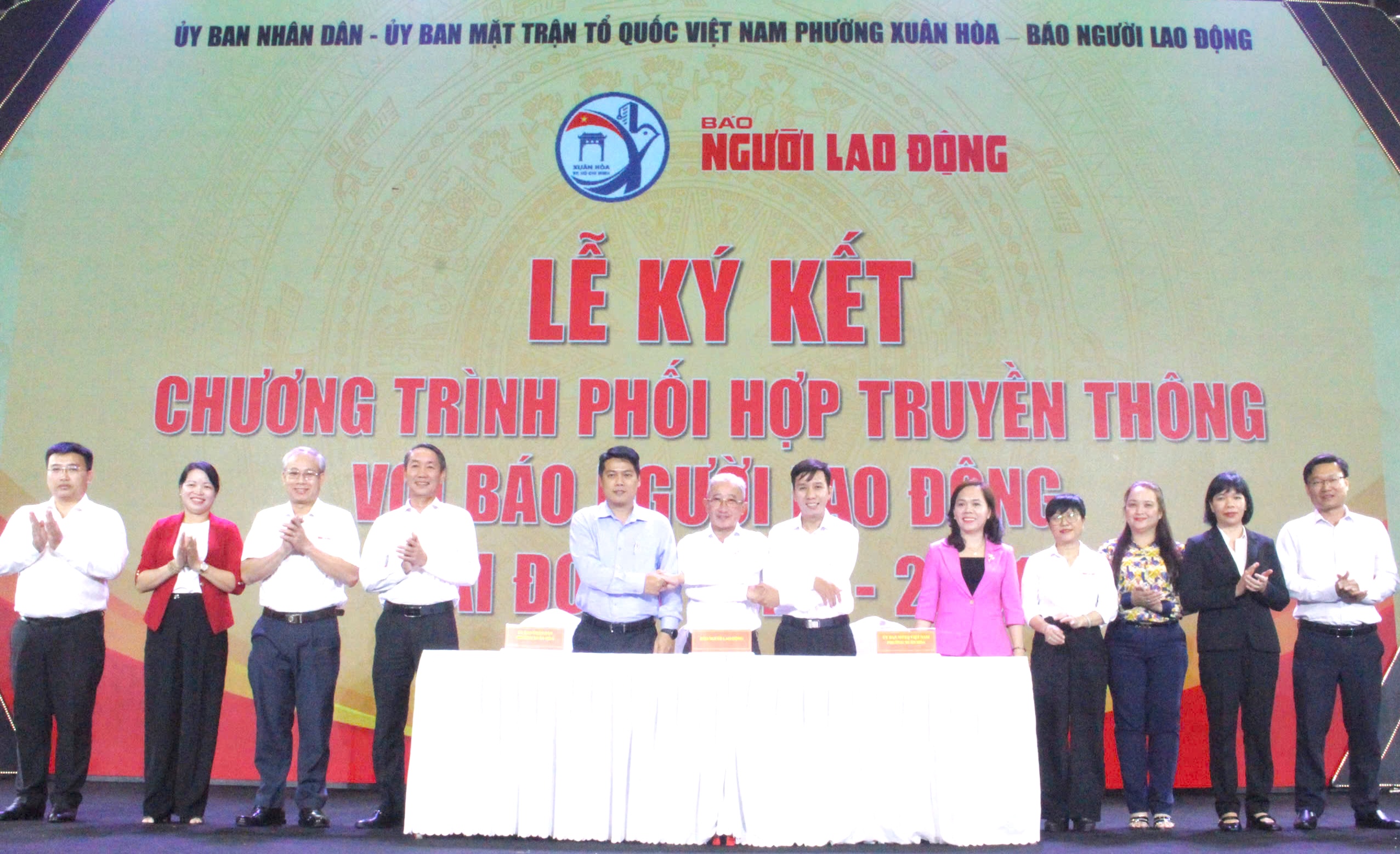 TPHCM: Phường Xuân Hòa - Báo Người Lao Động ký kết hợp tác truyền thông - Ảnh 2.