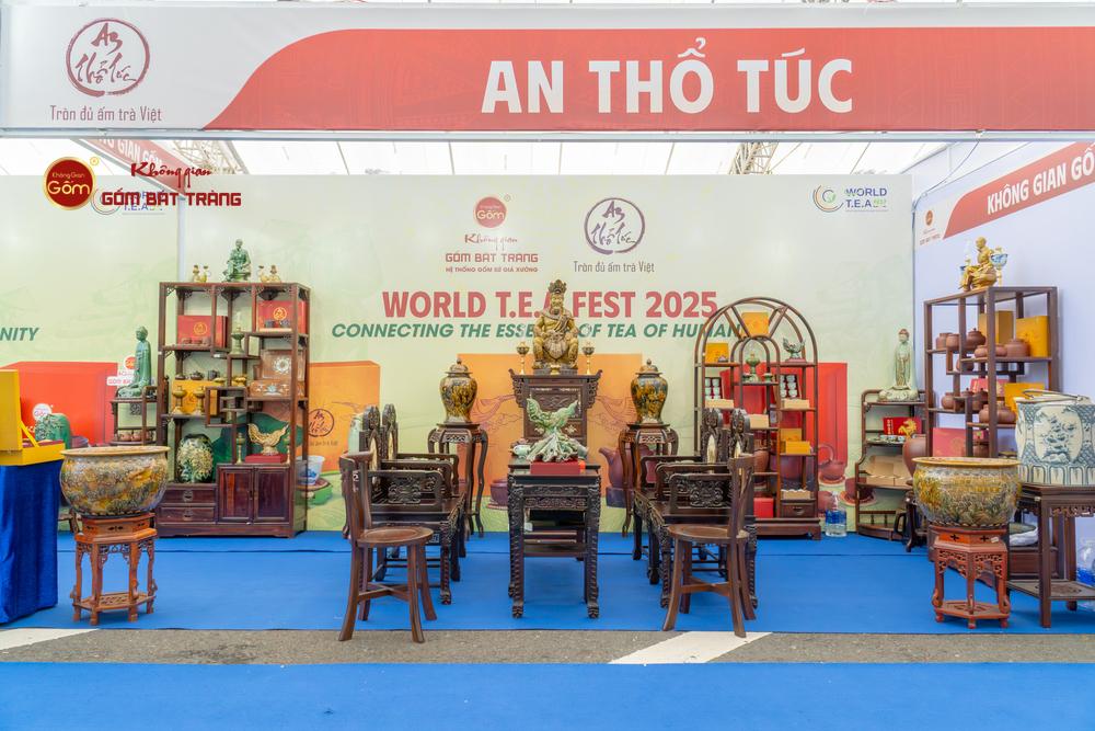 An Thổ Túc khẳng định vị thế trà và gốm sứ Việt tại Lễ hội Trà Quốc tế - World Tea Fest 2025 - Ảnh 1.