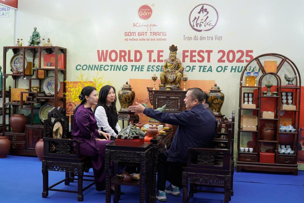 An Thổ Túc khẳng định vị thế trà và gốm sứ Việt tại Lễ hội Trà Quốc tế - World Tea Fest 2025 - Ảnh 3.