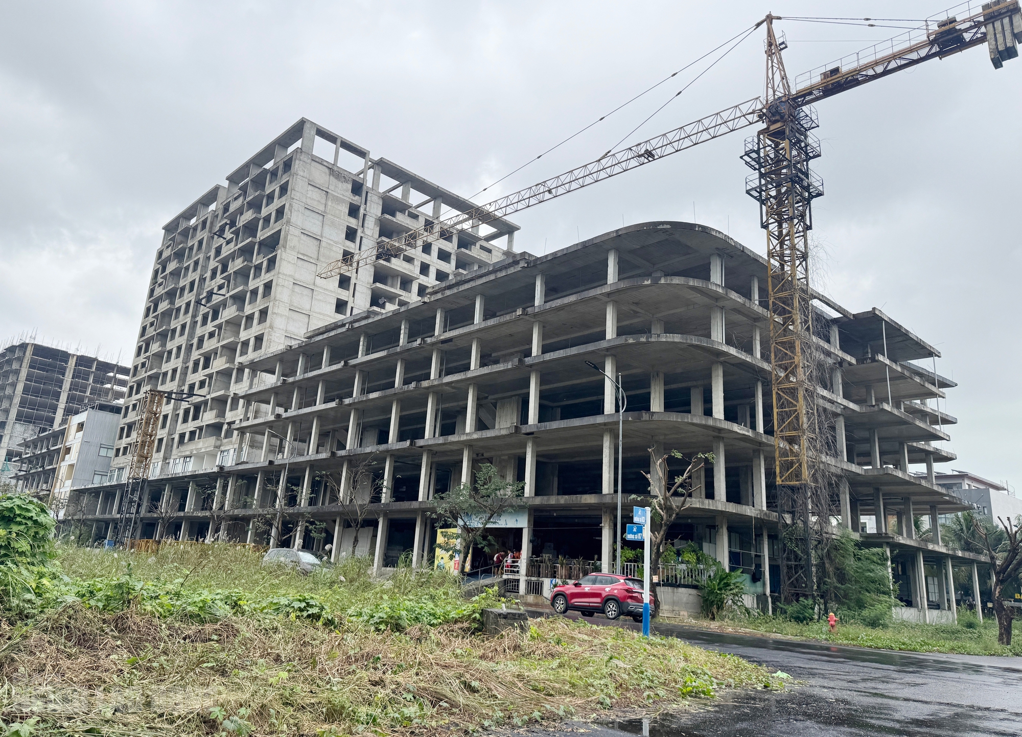 Khu đô thị quốc tế Đa Phước thi công trở lại sau nhiều năm ngừng trệ - Ảnh 9.