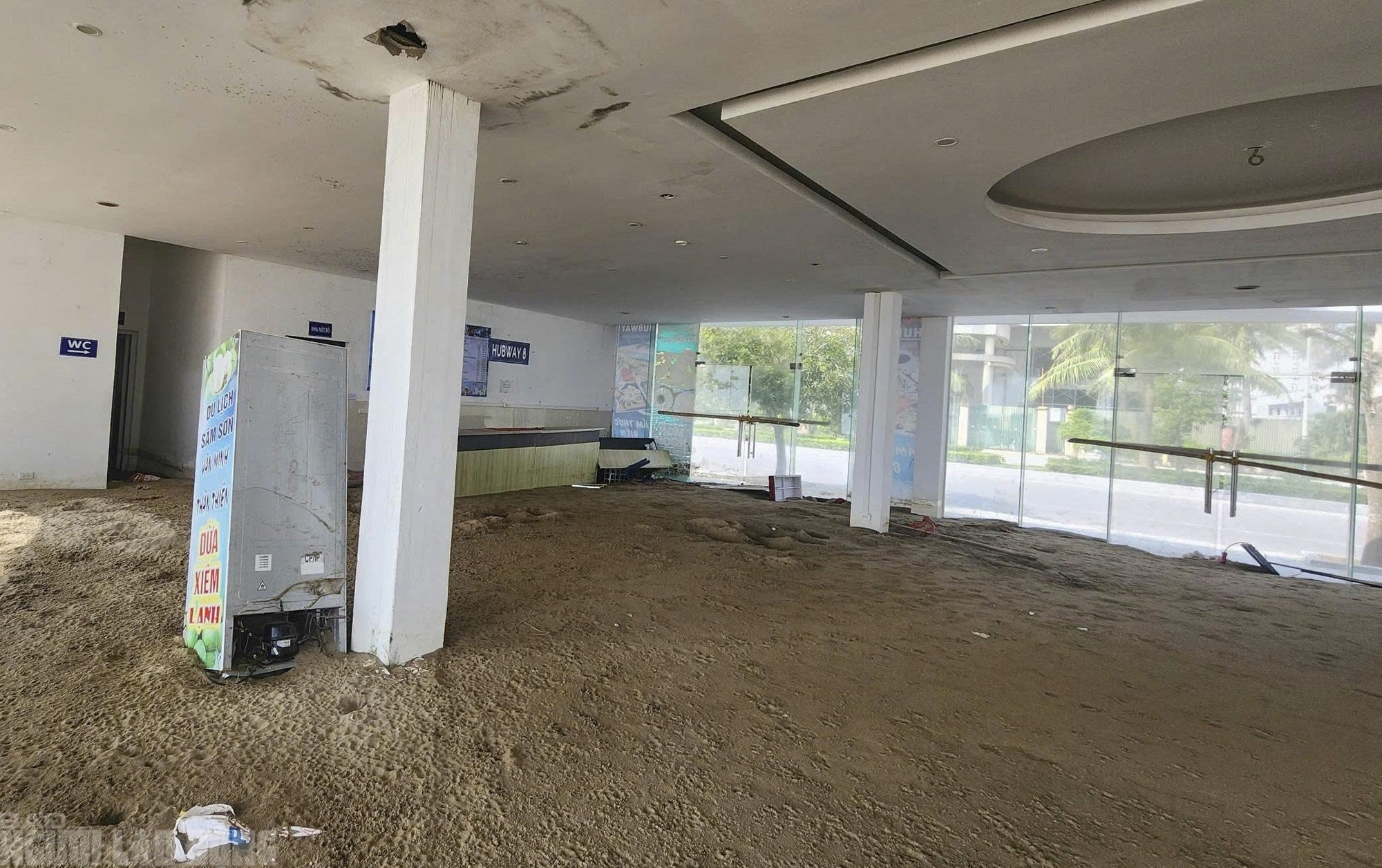 Bãi biển nổi tiếng miền Bắc vẫn tơi tả sau hơn 2 tháng bão đi qua - Ảnh 5.