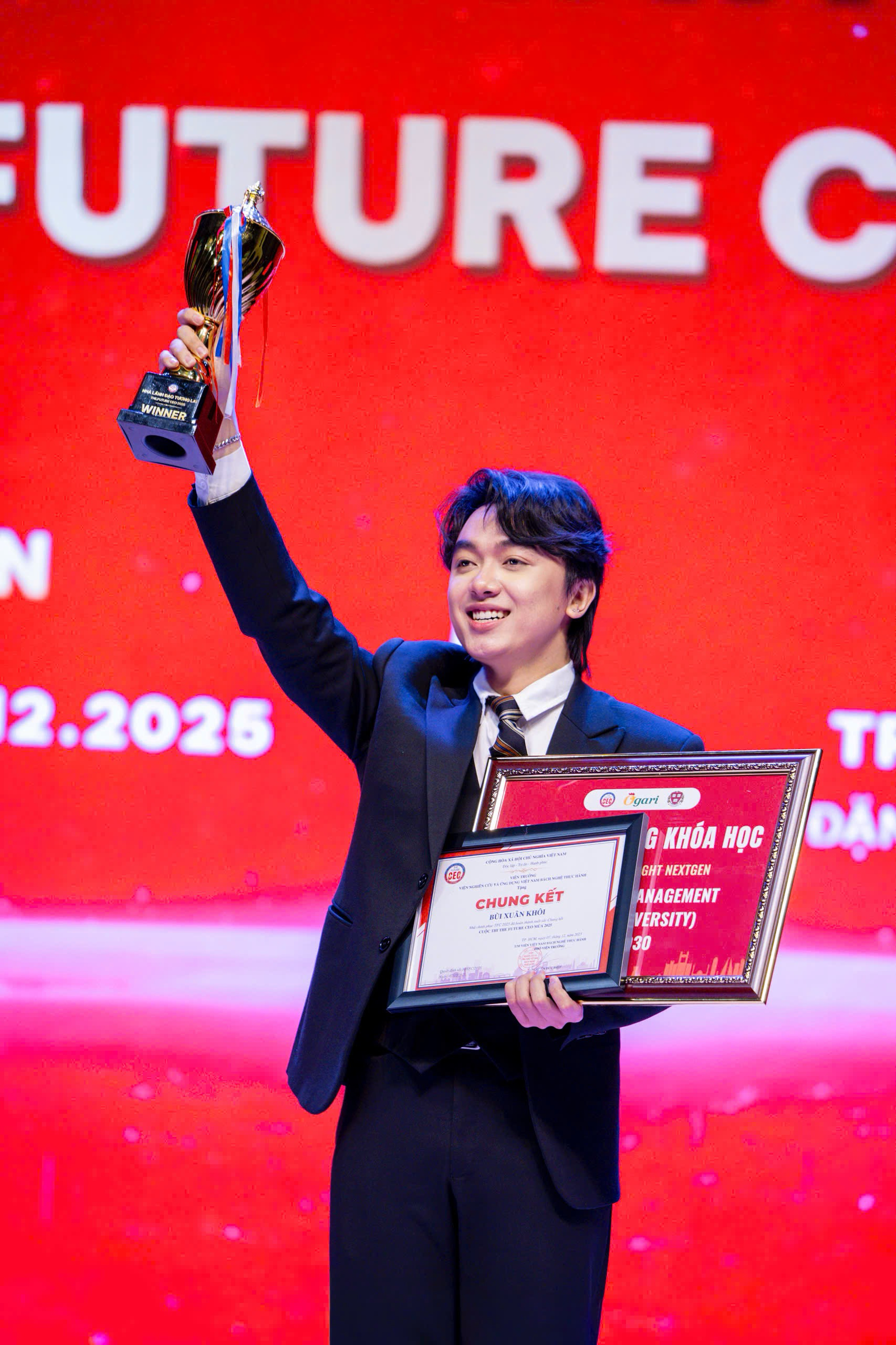 Thành tích đáng nể của quán quân Nhà lãnh đạo tương lai 2025 - Ảnh 1.