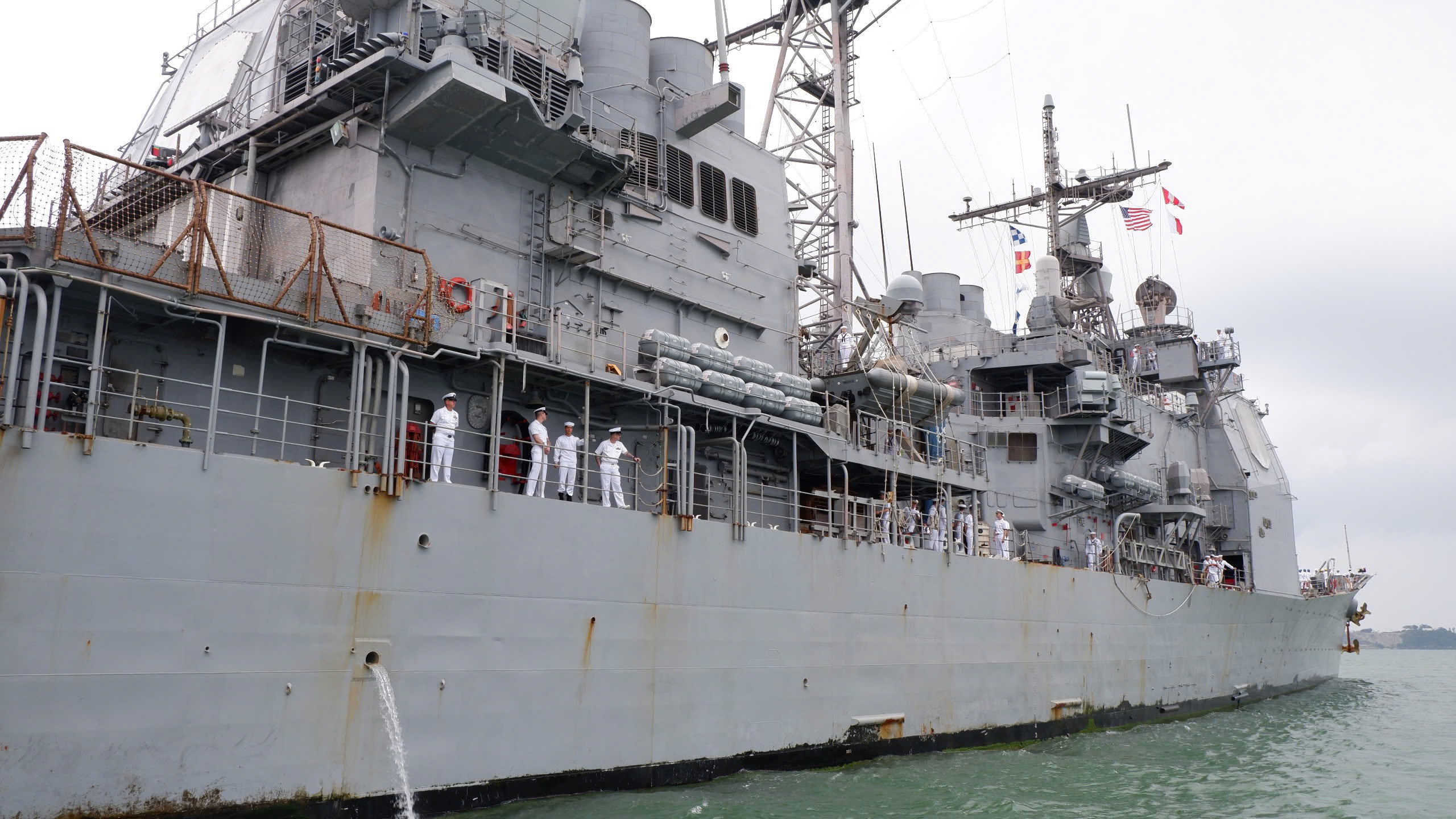 Kh&aacute;m ph&aacute; t&agrave;u tuần dương USS Robert Smalls trong chuyến thăm Đ&agrave; Nẵng của Hải qu&acirc;n Mỹ - Ảnh 5.