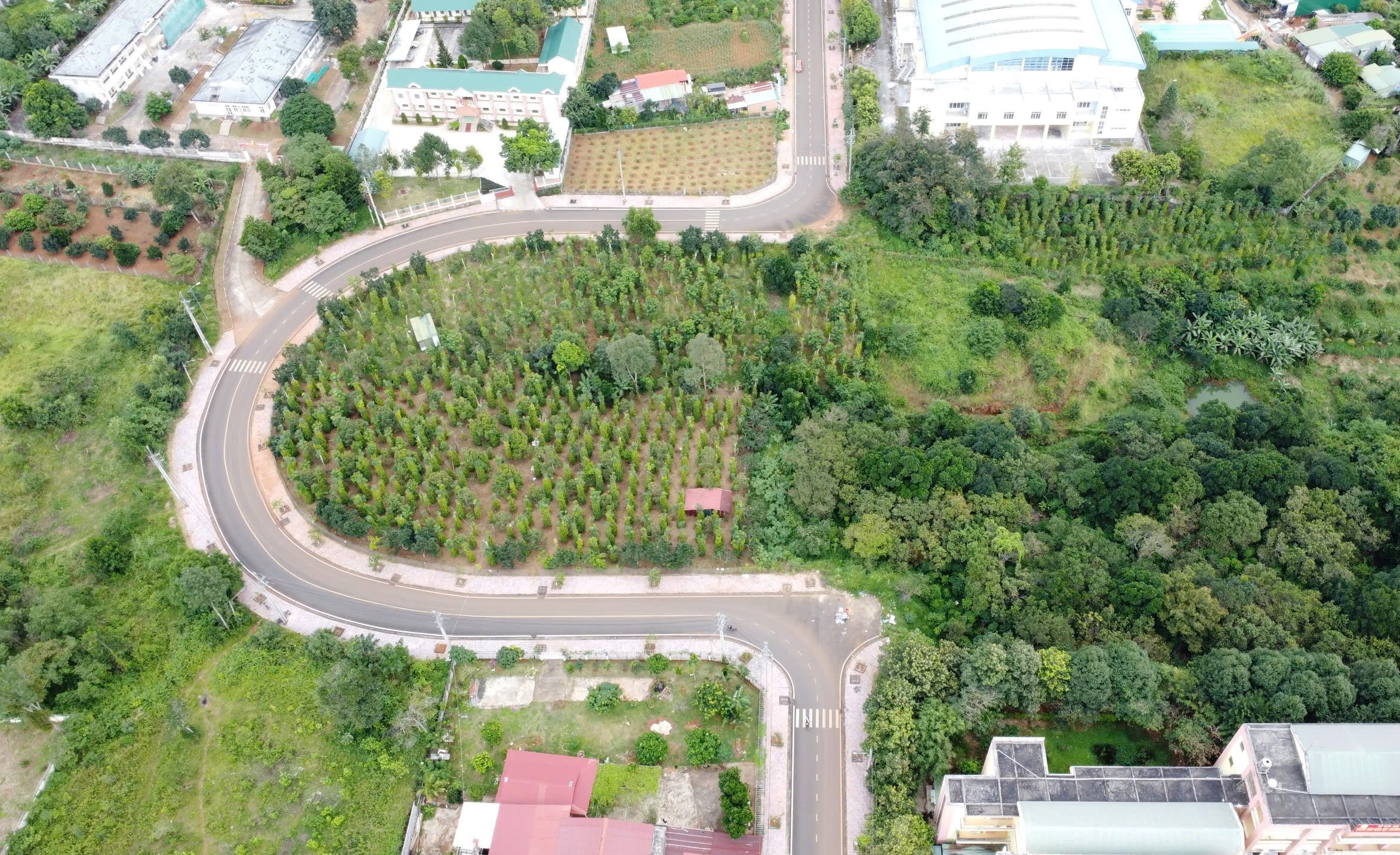Cơ quan chức năng Đắk Nông nói gì về việc nắn đường thành hình chữ U?- Ảnh 1. Cơ quan chức năng Đắk Nông nói gì về việc nắn đường thành hình chữ U?- Ảnh 1.