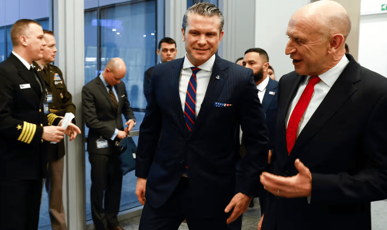 Pentagon chief Hegseth arrives at NATO, calls for more 'lethal' alliance