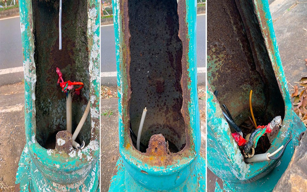 Li&ecirc;n tiếp mất c&aacute;p điện c&ocirc;ng tr&igrave;nh, c&ocirc;ng an mật phục bắt nh&oacute;m nghi phạm - Ảnh 2.