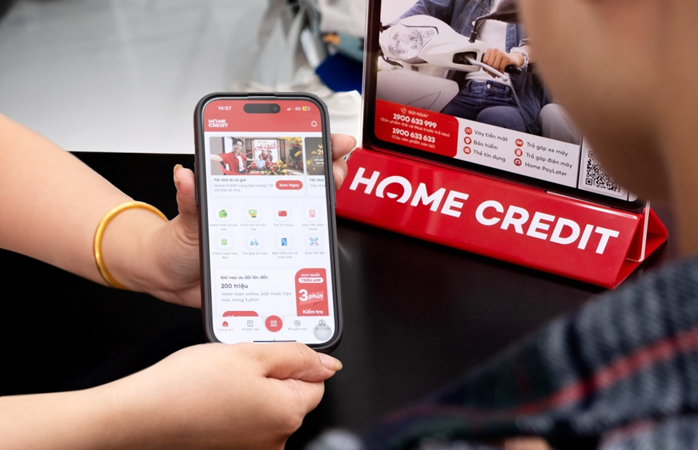 Home Credit - Khách hàng dễ dàng đăng ký các khoản vay qua kênh trực tuyến