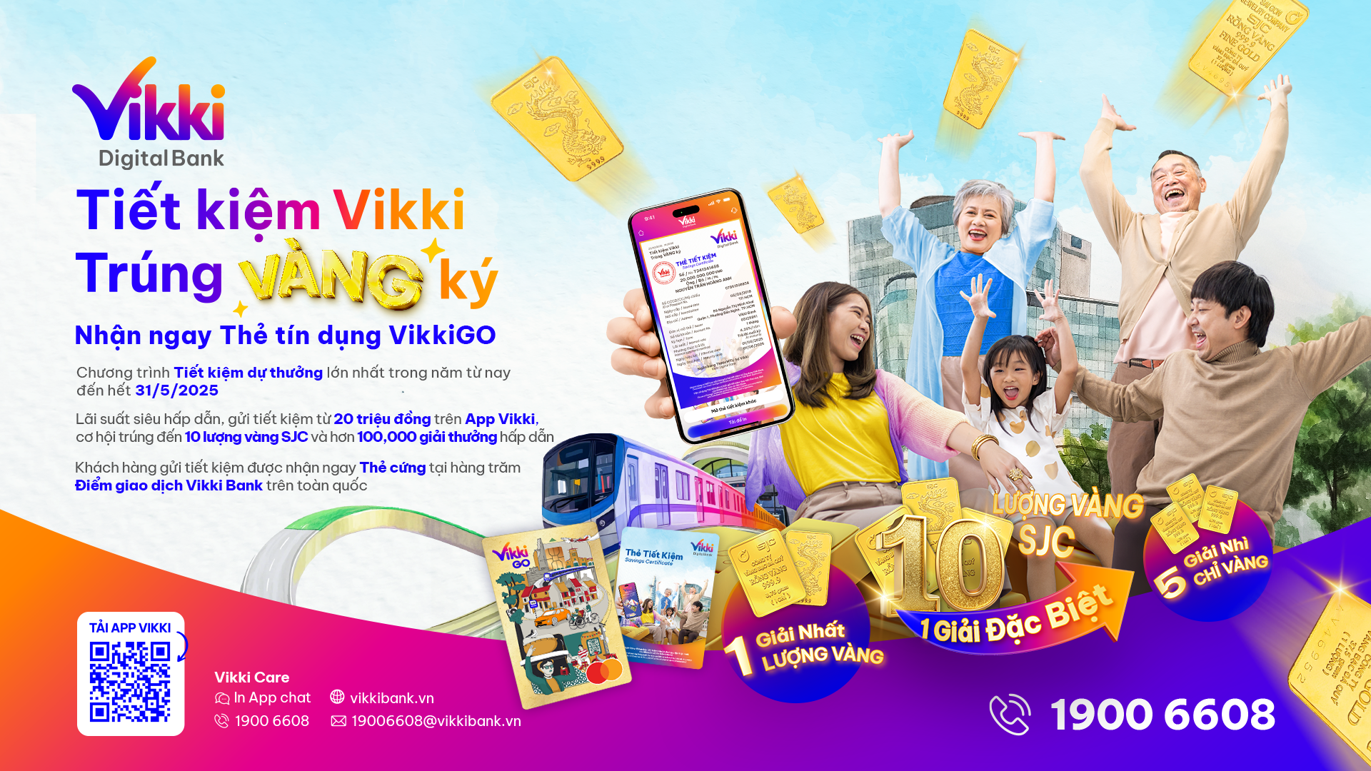 “Tiết kiệm Vikki - Trúng vàng ký”- Ảnh 1.