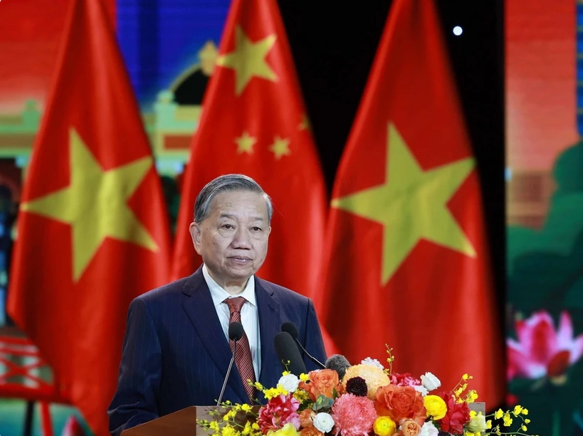 Tổng Bí thư Tô Lâm: Thế hệ trẻ mang đến tương lai tươi sáng cho quan hệ Việt - Trung- Ảnh 1. Tổng Bí thư Tô Lâm: Thế hệ trẻ mang đến tương lai tươi sáng cho quan hệ Việt - Trung- Ảnh 1.