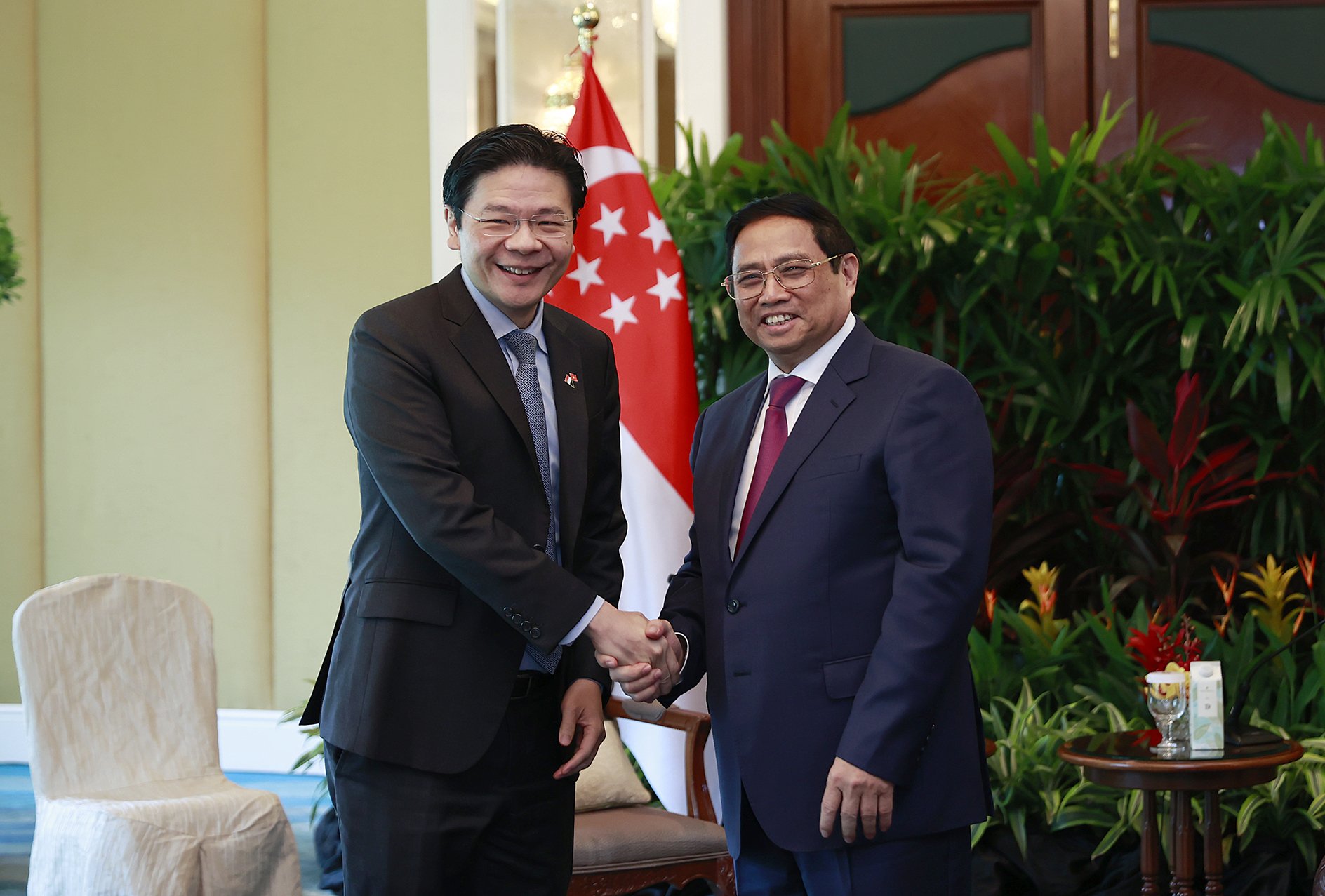 Thủ tướng Singapore thăm Việt Nam- Ảnh 1. Thủ tướng Singapore thăm Việt Nam- Ảnh 1.
