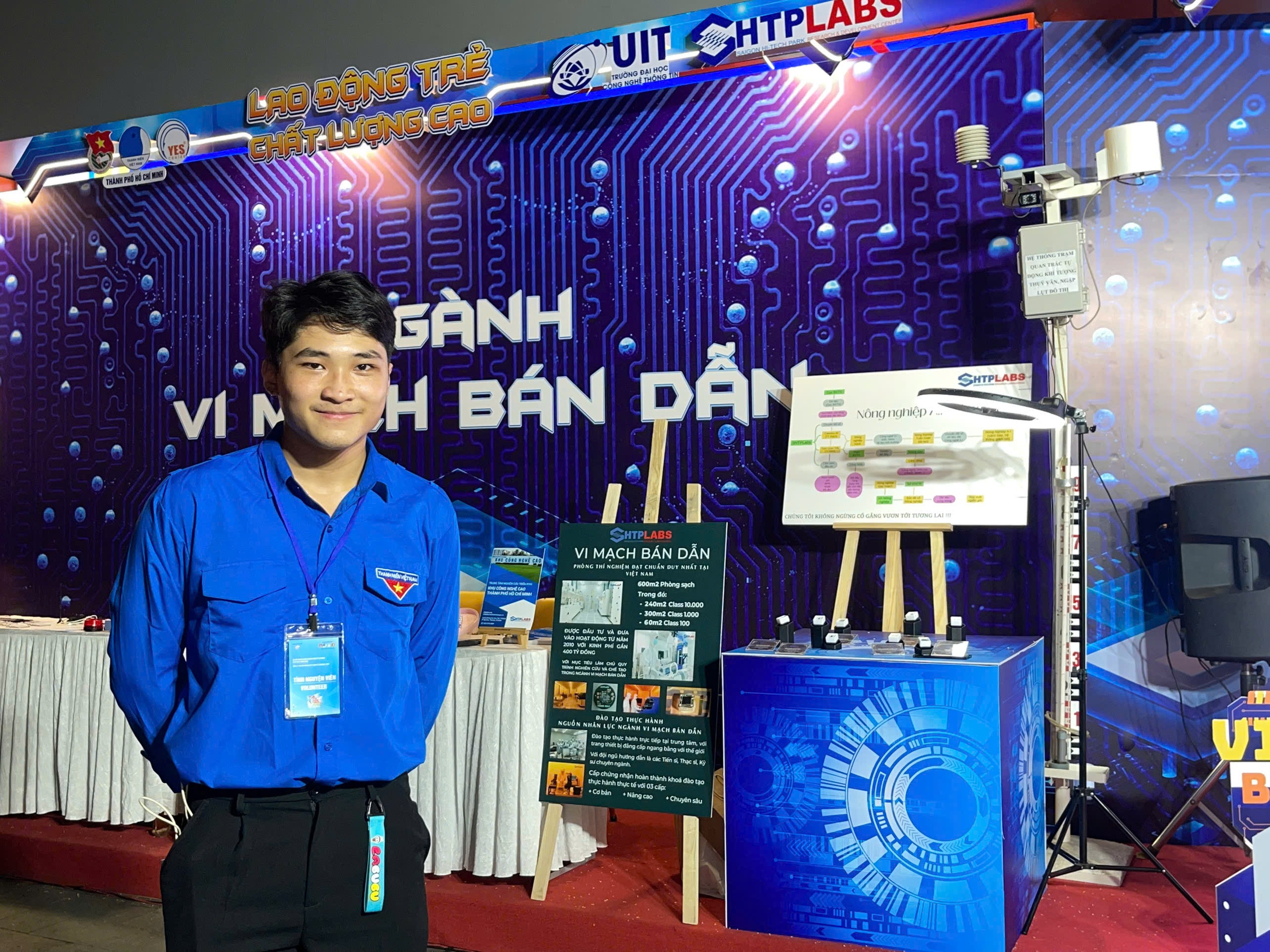 Främja personal inom halvledarbranschen genom färdighetsdemonstrationsaktiviteter - Foto 4. Thúc đẩy nhân lực vi mạch bán dẫn qua các hoạt động biểu diễn tay nghề- Ảnh 4.