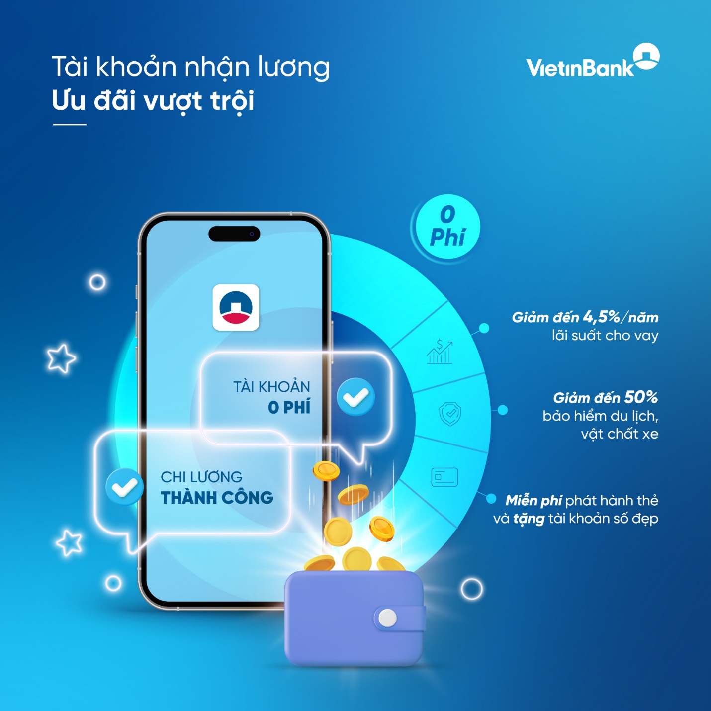 Nhận lương qua VietinBank, nhận ngay ưu đãi tài chính đặc biệt- Ảnh 1. Nhận lương qua VietinBank, nhận ngay ưu đãi tài chính đặc biệt- Ảnh 1.