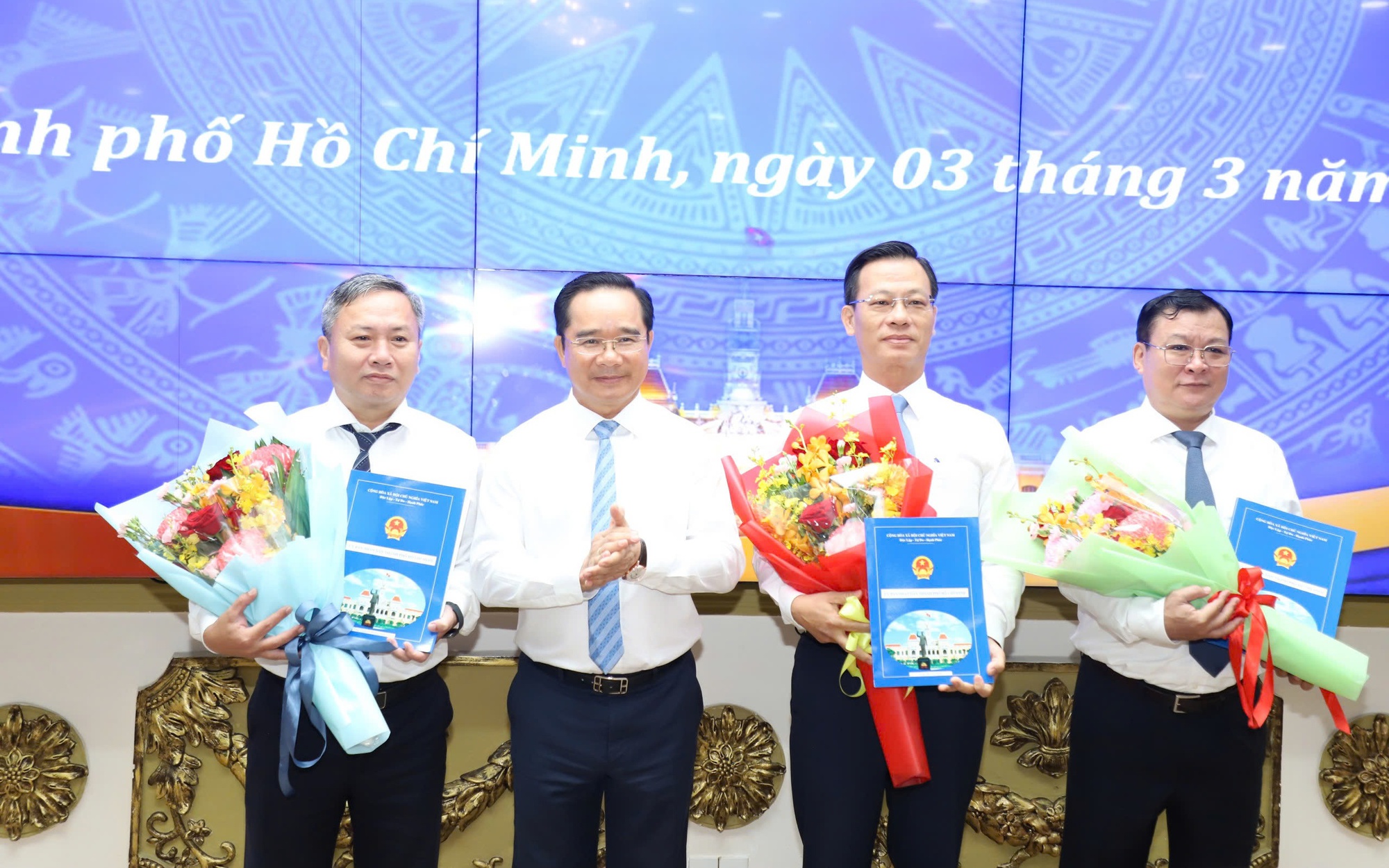 UBND TP HCM bổ nhiệm nhiều lãnh đạo ban quản lý sau sắp xếp