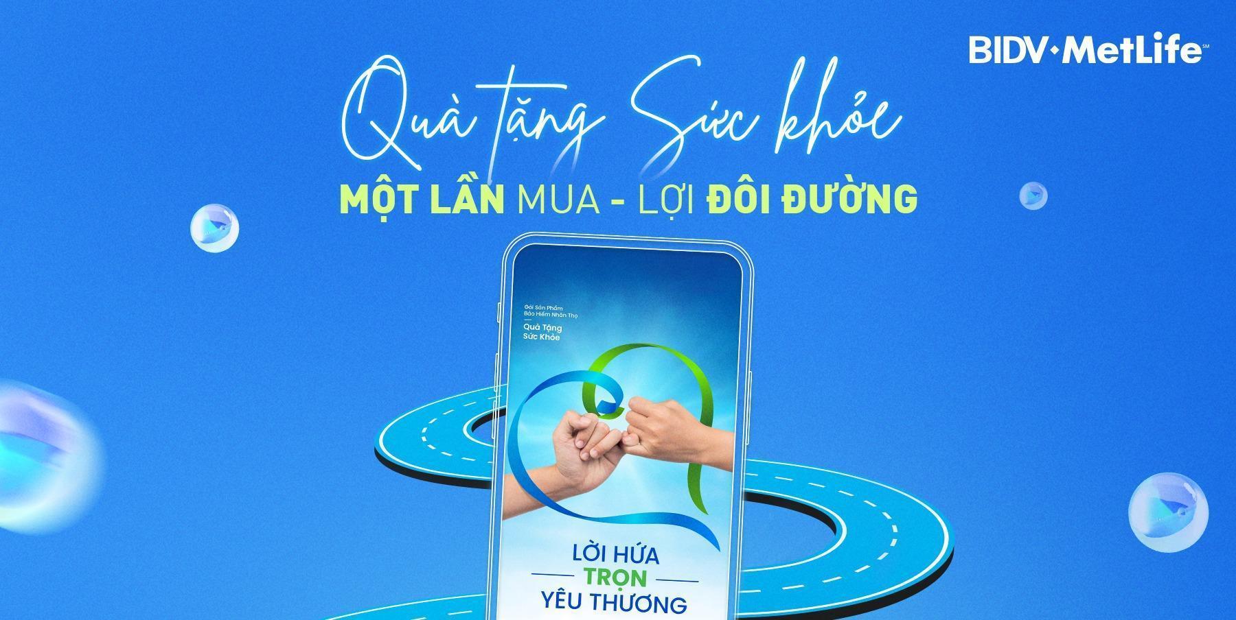 &quot;Quà tặng Sức khỏe&quot; là giải pháp bảo vệ toàn diện cả sức khỏe và tài chính của khách hàng trước rủi ro bệnh ung thư (Ảnh: BIDV MetLife)