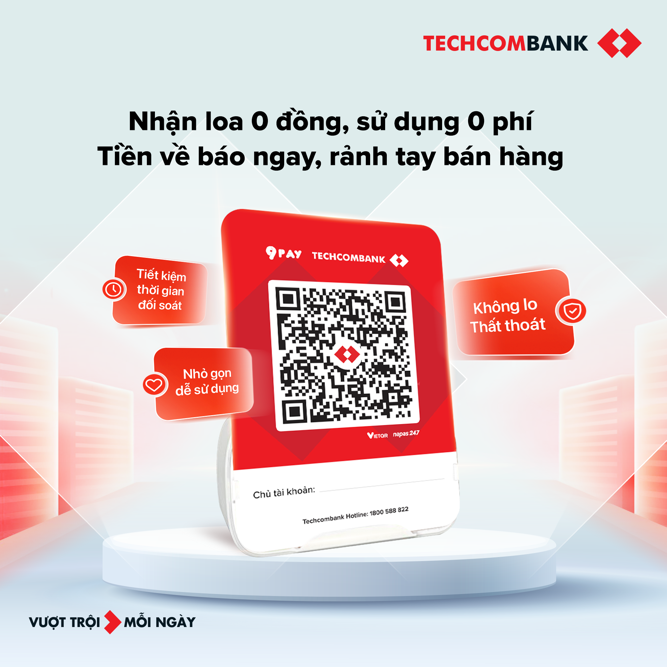 Tiểu thương quản lý giao dịch hiệu quả và nhận thêm nhiều ưu đãi khủng từ Techcombank- Ảnh 2.