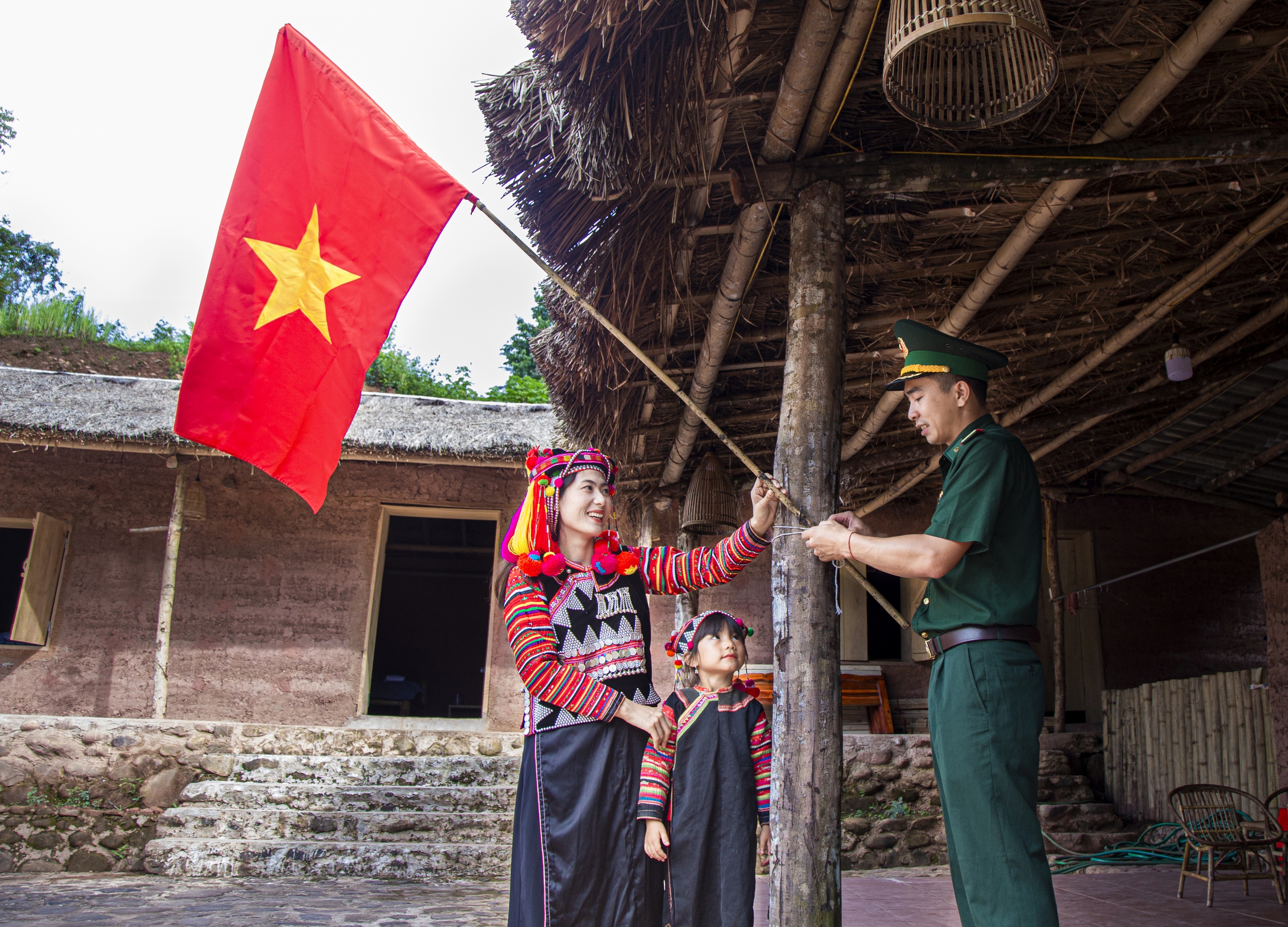 Cực Tây trước ngày Quốc khánh. Ảnh: TRẦN DŨNG