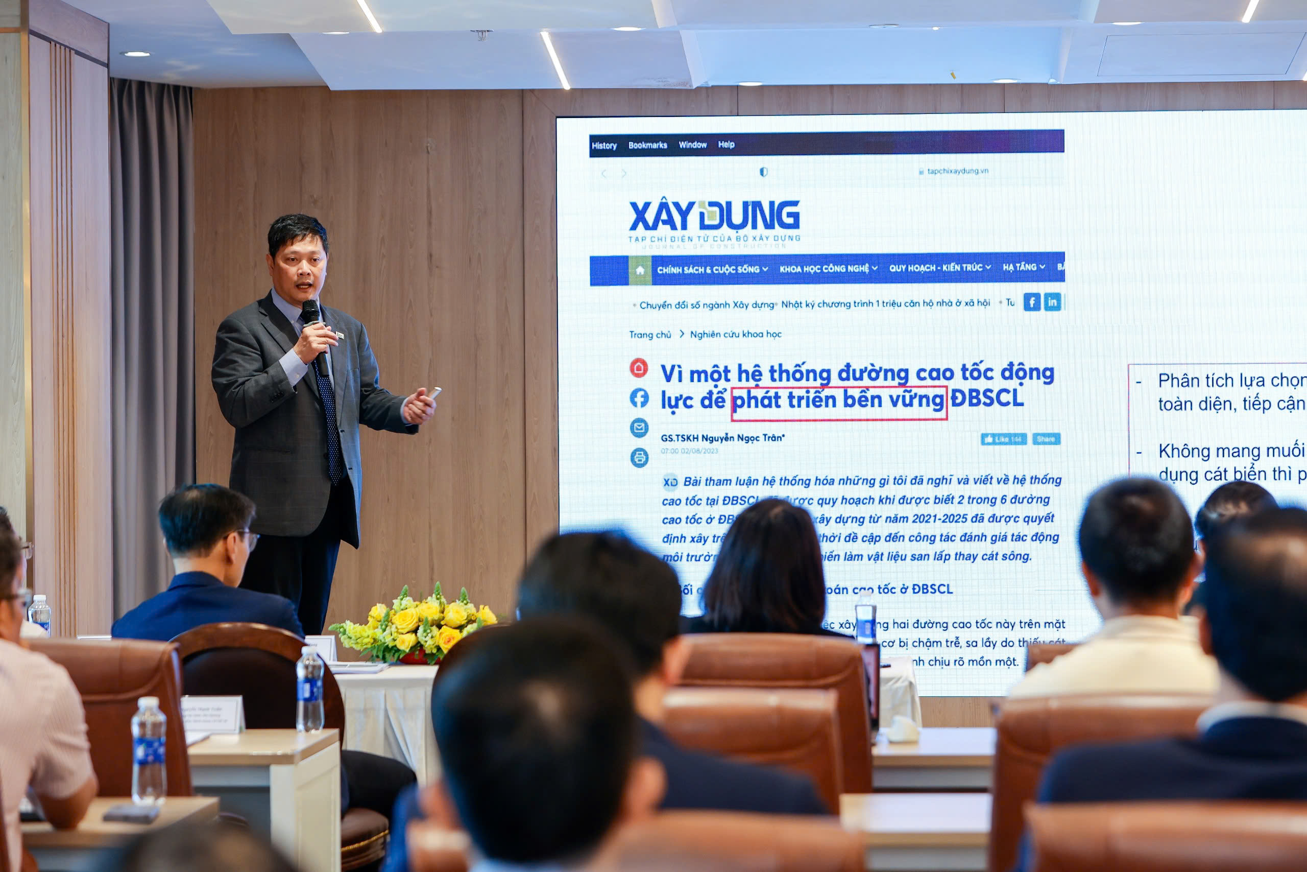 Thiếu cát san lấp, đề xuất làm cầu cạn cho hạ tầng giao thông phía Nam- Ảnh 1. Thiếu cát san lấp, đề xuất làm cầu cạn cho hạ tầng giao thông phía Nam- Ảnh 1.