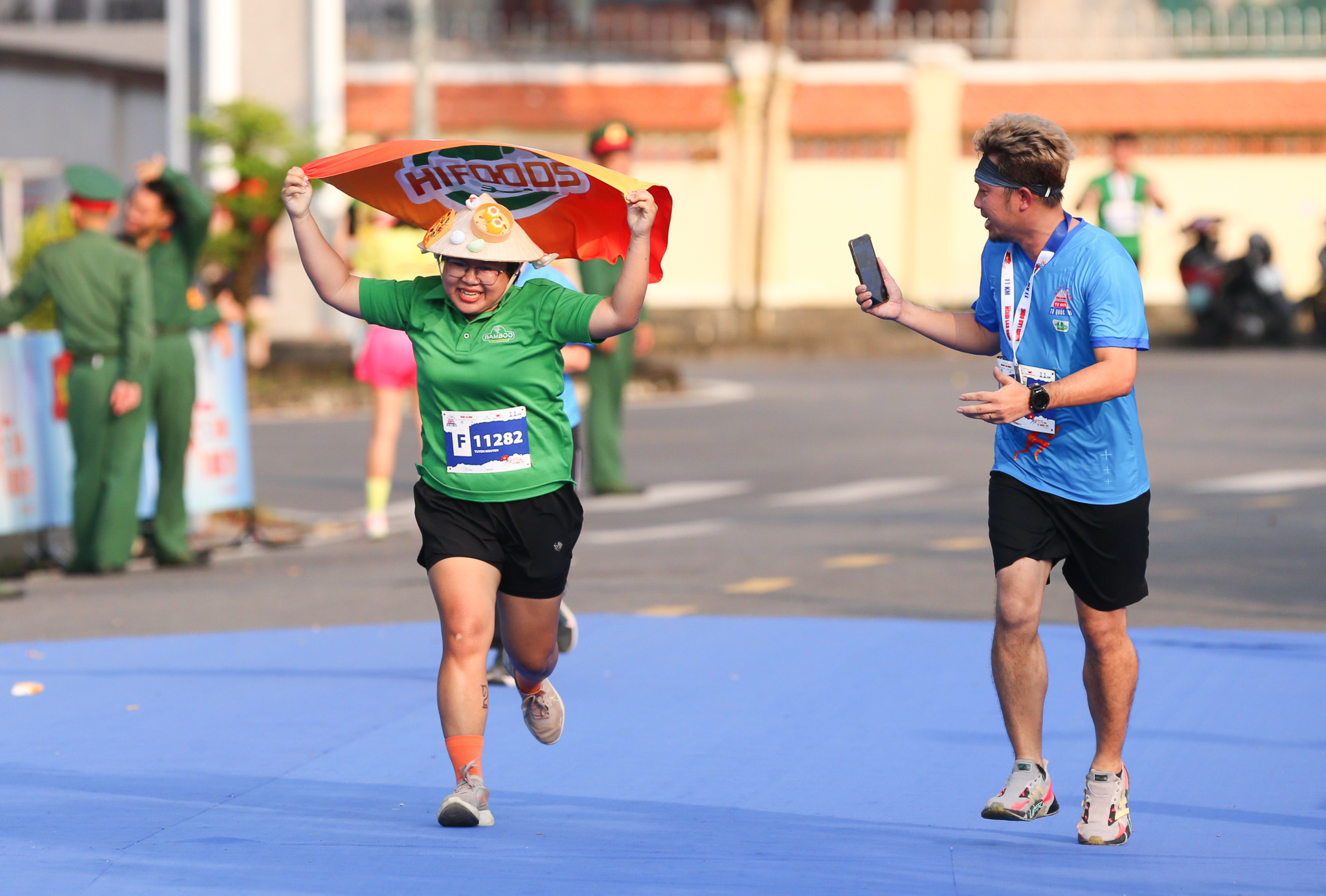 រត់ពាក់កណ្ដាលម៉ារ៉ាតុងលើកទី 2 ដែលមានចំណងជើងថា Giải half marathon