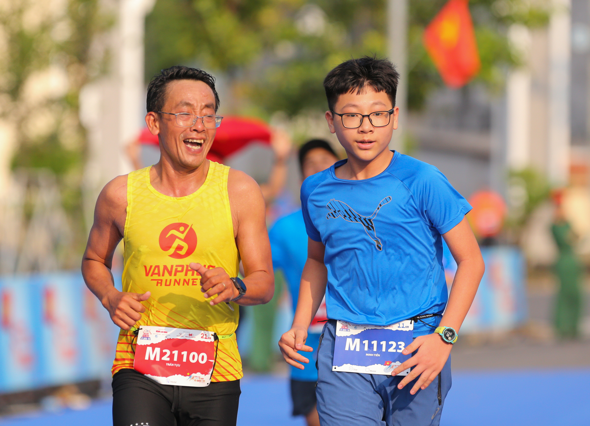 ព្រឹត្តិការណ៍រត់ពាក់កណ្ដាលម៉ារ៉ាតុងលើកទី 2 ដែលមានចំណងជើងថា Giải half marathon