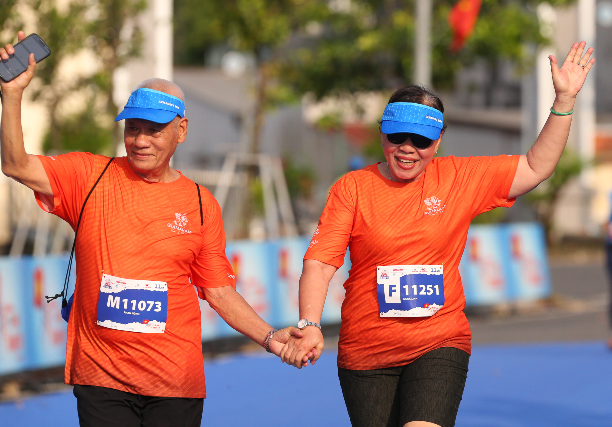 ព្រឹត្តិការណ៍រត់ពាក់កណ្ដាលម៉ារ៉ាតុងលើកទី 2 ដែលមានចំណងជើងថា Giải half marathon