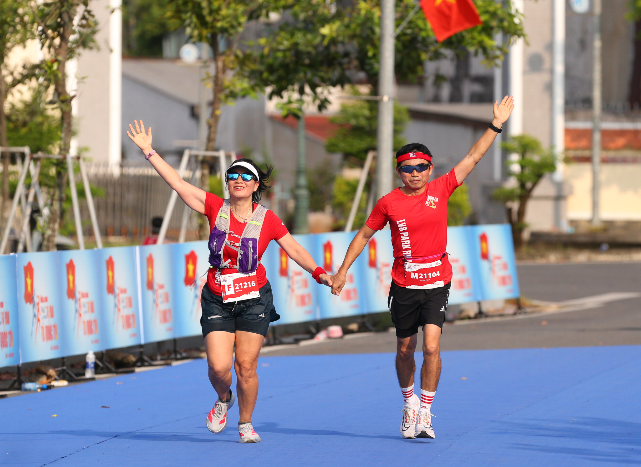 រត់ពាក់កណ្ដាលម៉ារ៉ាតុងលើកទី 2 ដែលមានចំណងជើងថា Giải half marathon