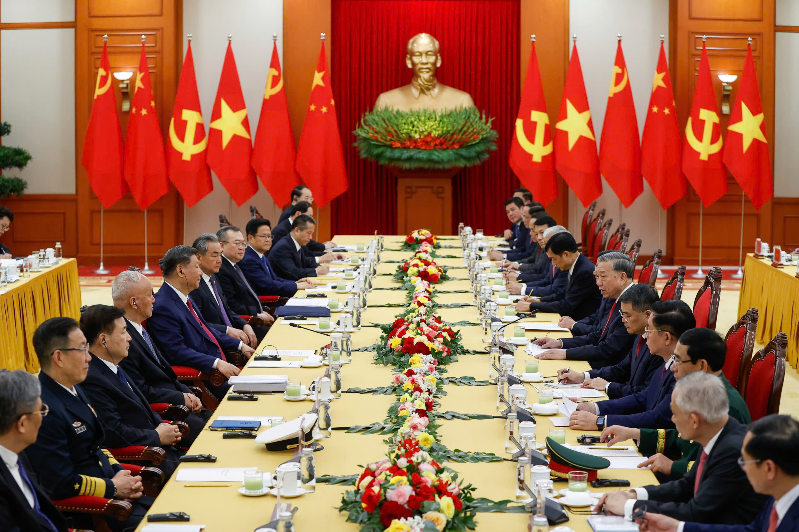 Tổng Bí thư Tô Lâm hội đàm với Tổng Bí thư, Chủ tịch Trung Quốc Tập Cận Bình- Ảnh 4. Tổng Bí thư Tô Lâm hội đàm với Tổng Bí thư, Chủ tịch Trung Quốc Tập Cận Bình- Ảnh 4.