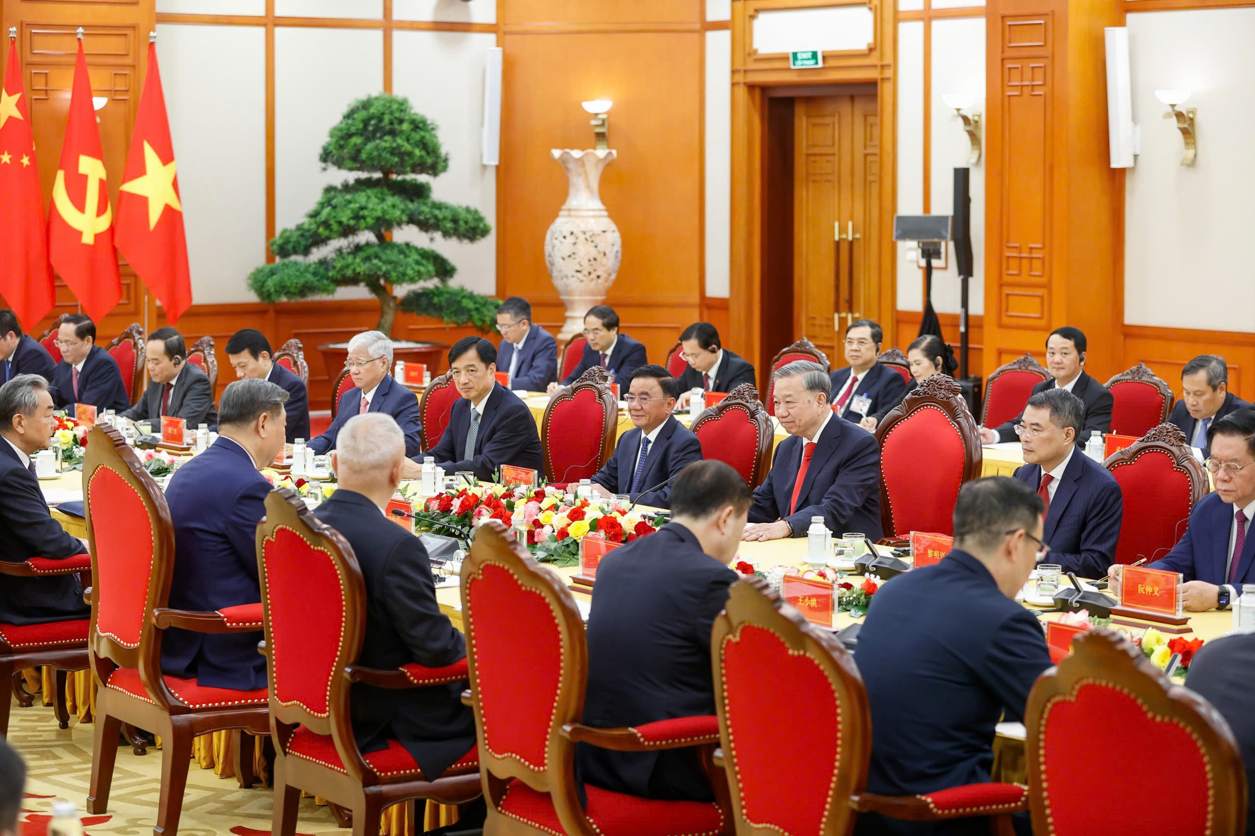 Tổng Bí thư Tô Lâm hội đàm với Tổng Bí thư, Chủ tịch Trung Quốc Tập Cận Bình- Ảnh 7. Tổng Bí thư Tô Lâm hội đàm với Tổng Bí thư, Chủ tịch Trung Quốc Tập Cận Bình- Ảnh 7.