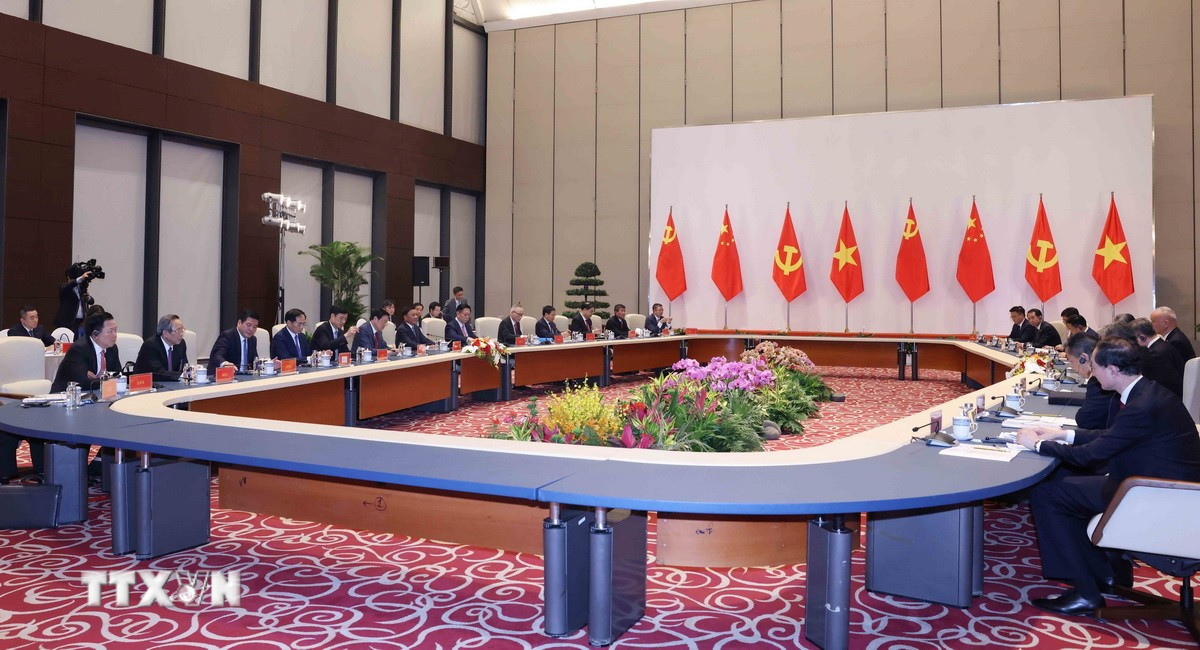 Việt Nam - Trung Quốc nhất trí 5 phương hướng hợp tác kênh Đảng- Ảnh 3. Việt Nam - Trung Quốc nhất trí 5 phương hướng hợp tác kênh Đảng- Ảnh 3.
