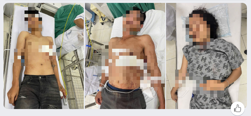 Khánh Hòa: Thanh niên "ngáo đá" đâm 3 người trọng thương- Ảnh 1. Khánh Hòa: Thanh niên "ngáo đá" đâm 3 người trọng thương- Ảnh 1.