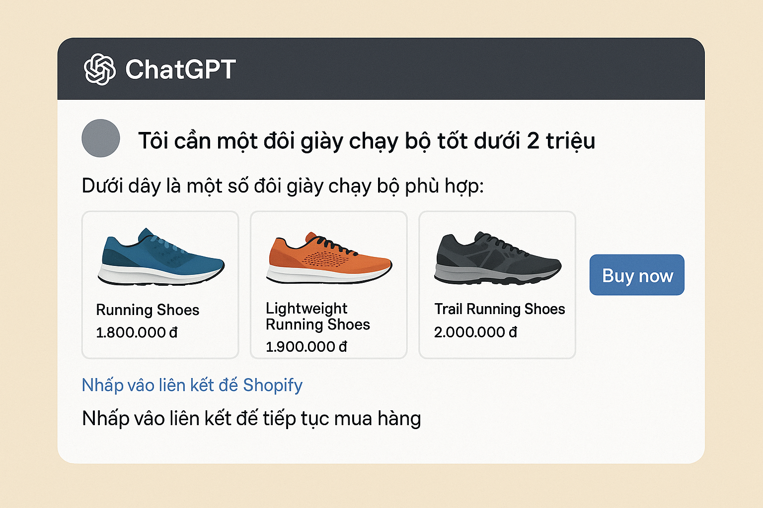 Sắp được mua sắm trực tuyến trên ChatGPT - Ảnh 1.