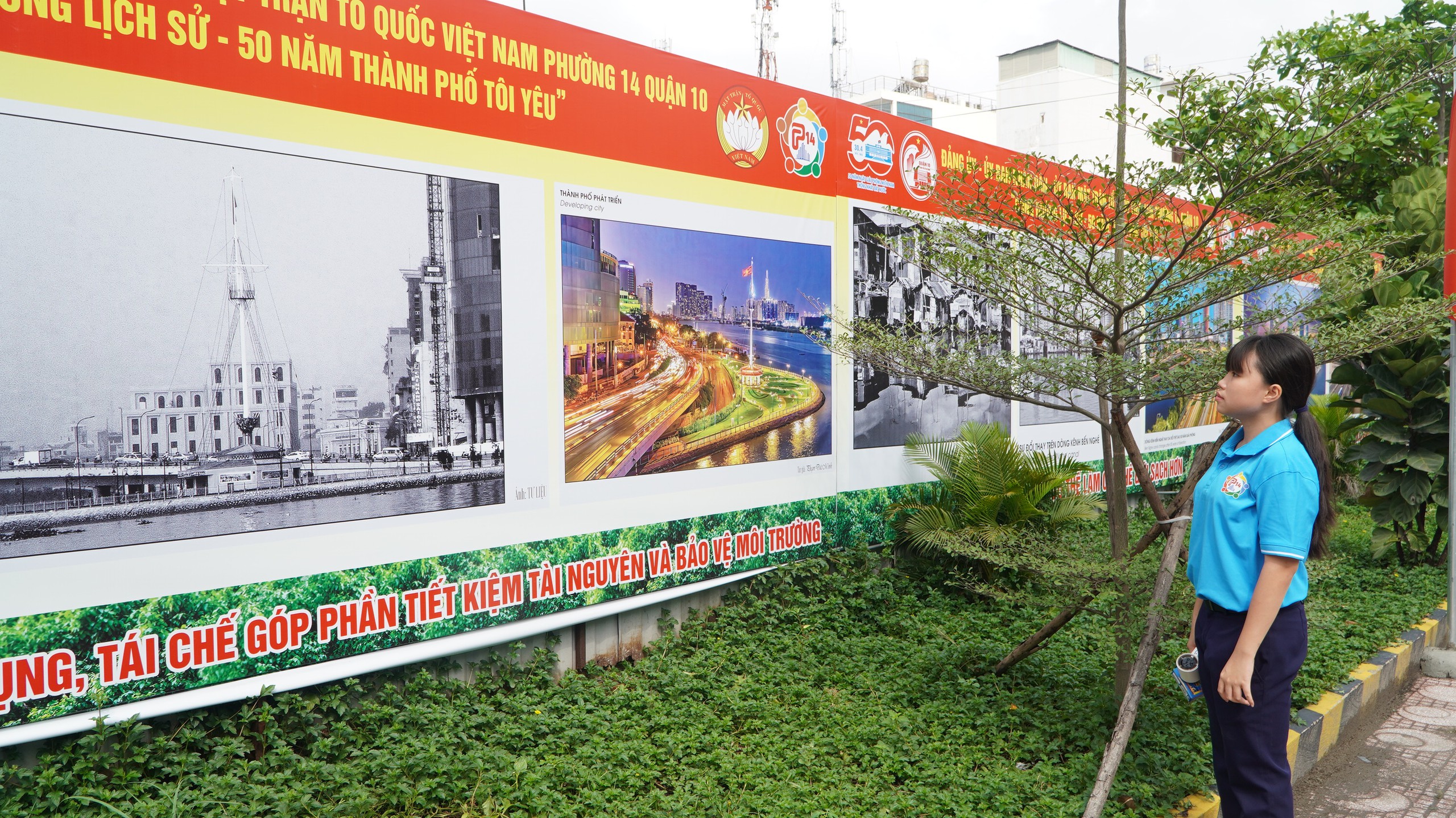 Chung tay biến bãi rác thành Cung đường Lịch sử đầy ý nghĩa, nằm cạnh Vườn Trường Sa - Ảnh 3.